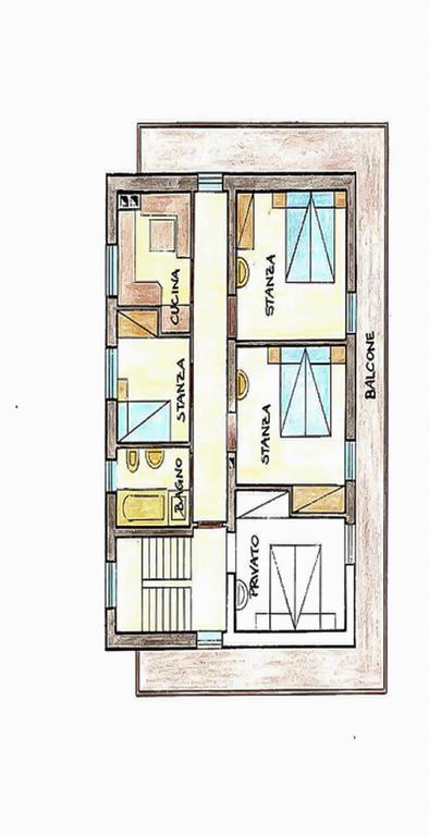 Apartamento Casa Serac´ La Valle Exterior foto